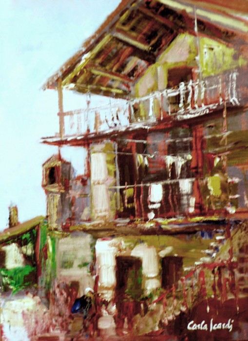 La baita - Olio 28x38 (2004)