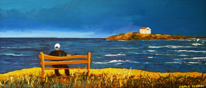 Poteva essere... - Acrilico 70x30 (2005)