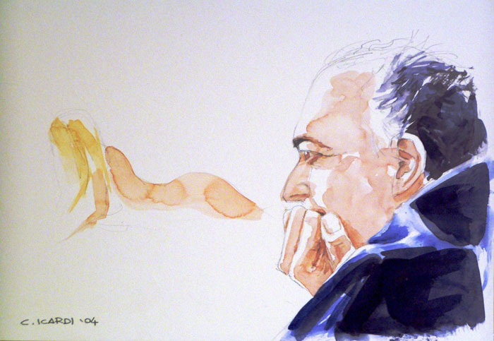 Tentazione - Acquerello 56x37 (2004)