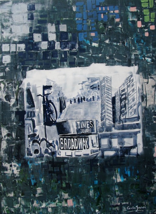 Times Square - Acrilico 70x50 (2013)