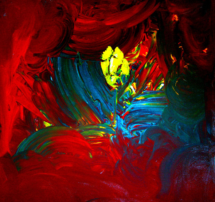 Tulipano - Acrilico 80x80 (2010)