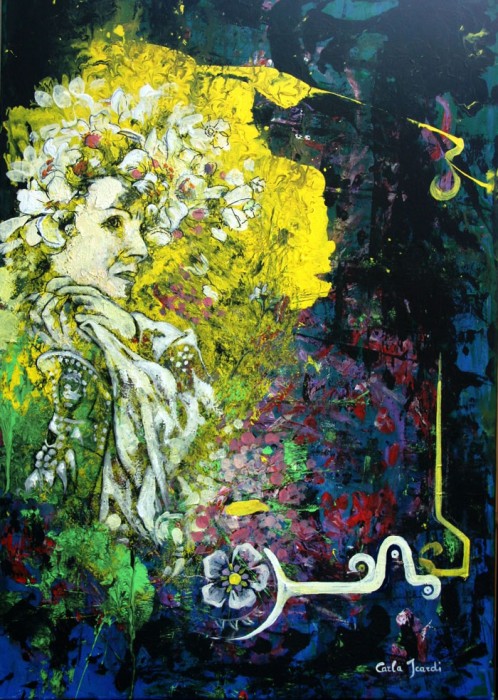 Un mondo fantastico - Acrilico 70x50 (2013)