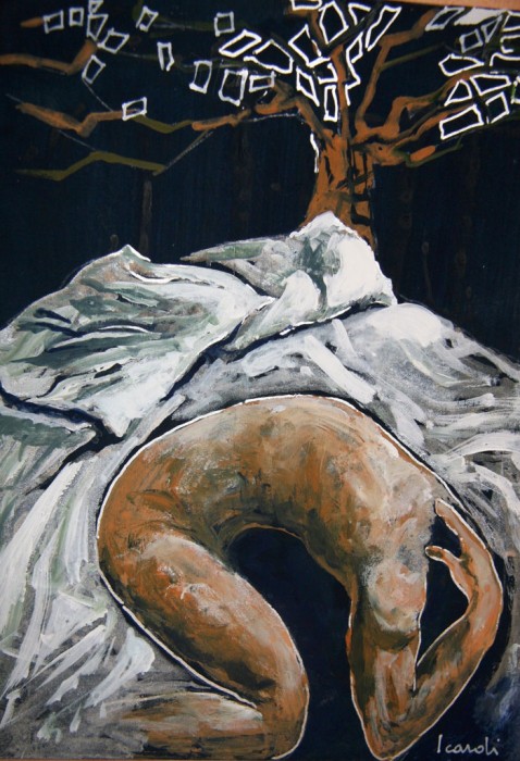 Il tradimento - Acrilico 31x25 (2008)