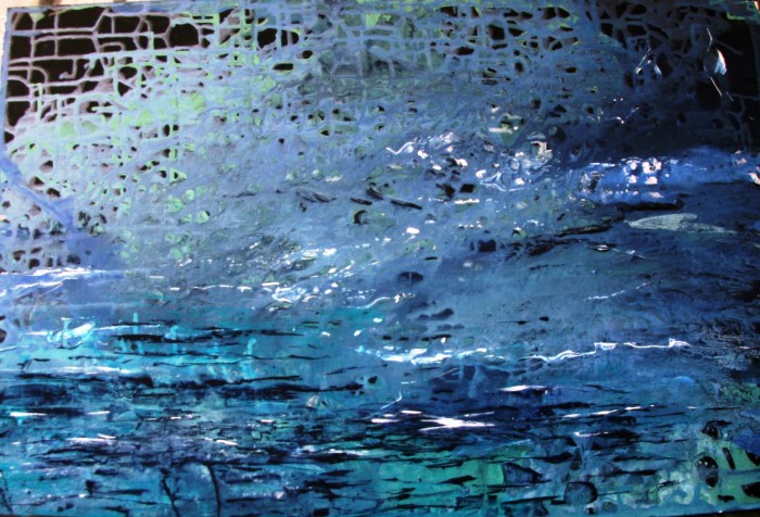 Acqua - acrilico su tavola 40x60 (2017)